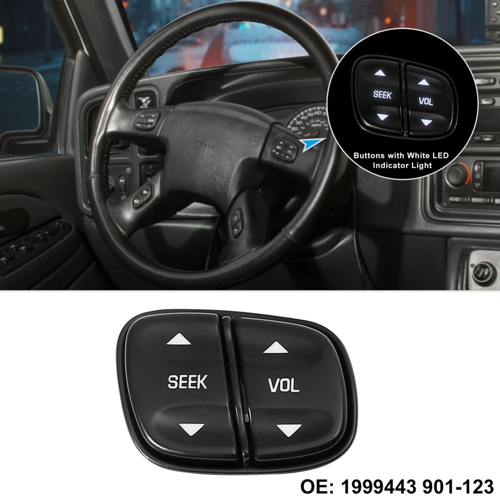 Steering Wheel Switch Control Button for Chevy Tahoe (1999–2006) 1999443