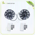 2X 7" Radiator Condenser Cooling Fan for Subaru Legacy WRX STI