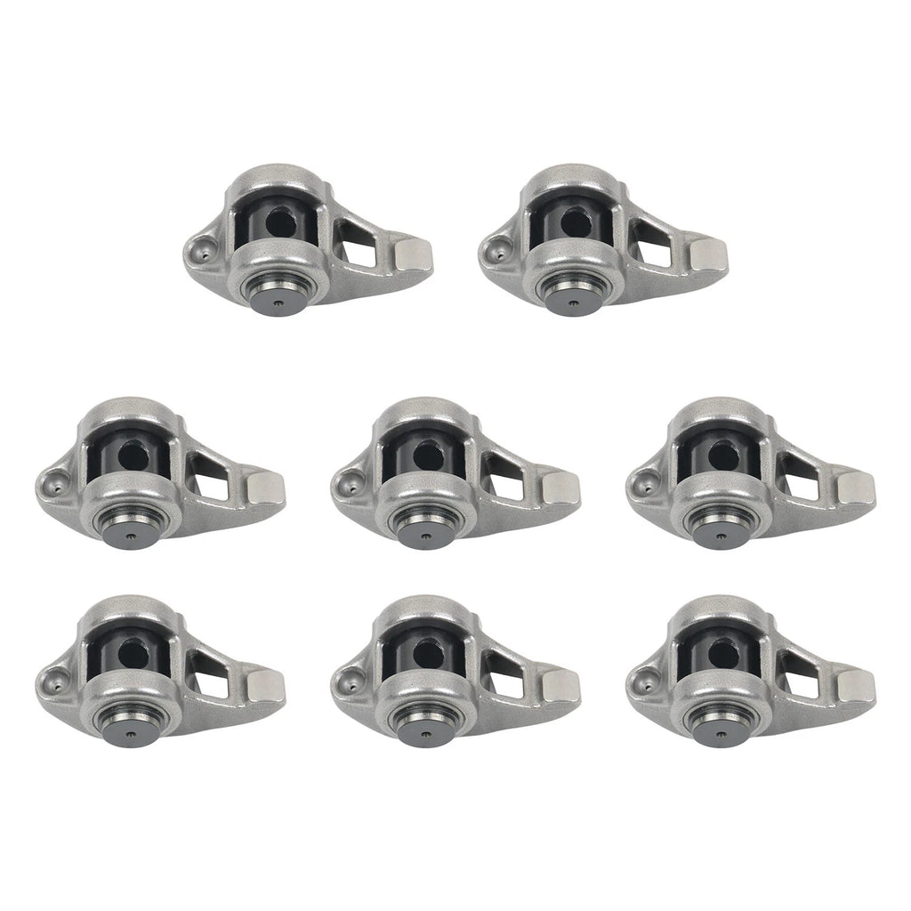 Set of 8 Rocker Arms with Trunion Kit for Pontiac G8, Chevrolet Silverado 1500, 2500 HD
