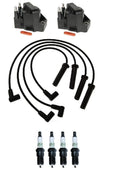 2X Ignition Wires & 4 Spark Plugs Kit for Chevy Cavalier 2.2L (1998–1999)