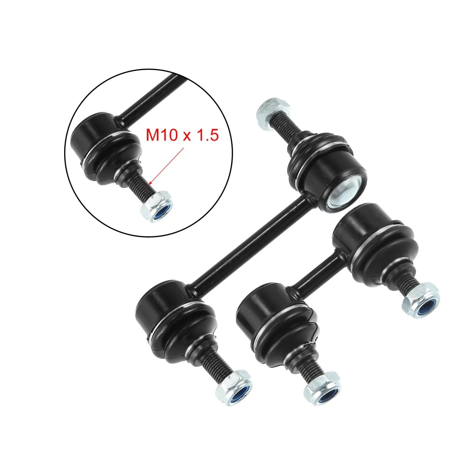 Set of 4 Sway Bar Links K90124 K9545 for Toyota Corolla (1992–2002) Celica (1994–1999)