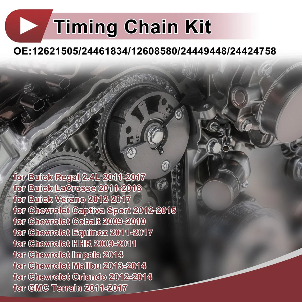 Timing Chain Kit No. 24461834 for Buick Verano, LaCrosse, Regal (2012–2017)