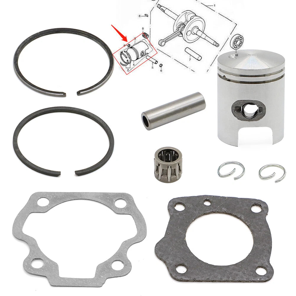 Piston Ring & Gasket Set for Honda NQ50 NC50 NU50 NS50 (1980–1983)