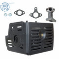 Muffler Exhaust Manifold & Nuts for Honda GX340 GX390 (11HP 13HP)