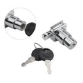 Sliding Door Lock with Keys for Glass Doors (Zinc Alloy)