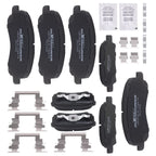 8pcs Ceramic Brake Pads Set for Mitsubishi Lancer (2004–2016) P866 P1037