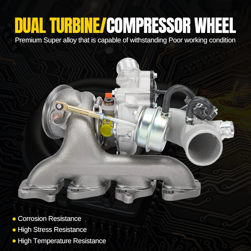 Turbocharger for Chevy Cruze Sonic Trax Buick Encore 1.4L (2011–2019)
