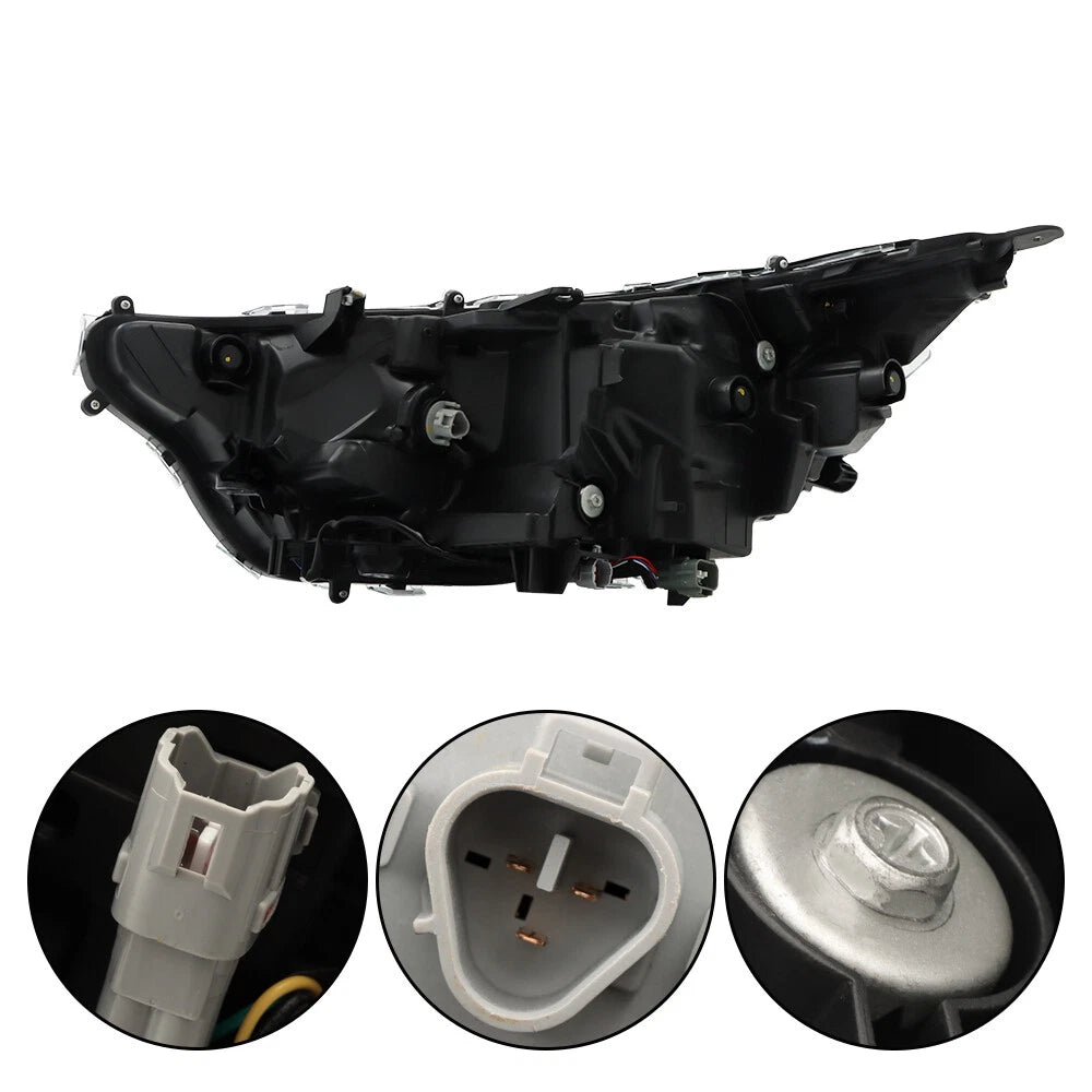 LED Front Headlights for Toyota RAV4 Hybrid (2019-2022) Left + Right