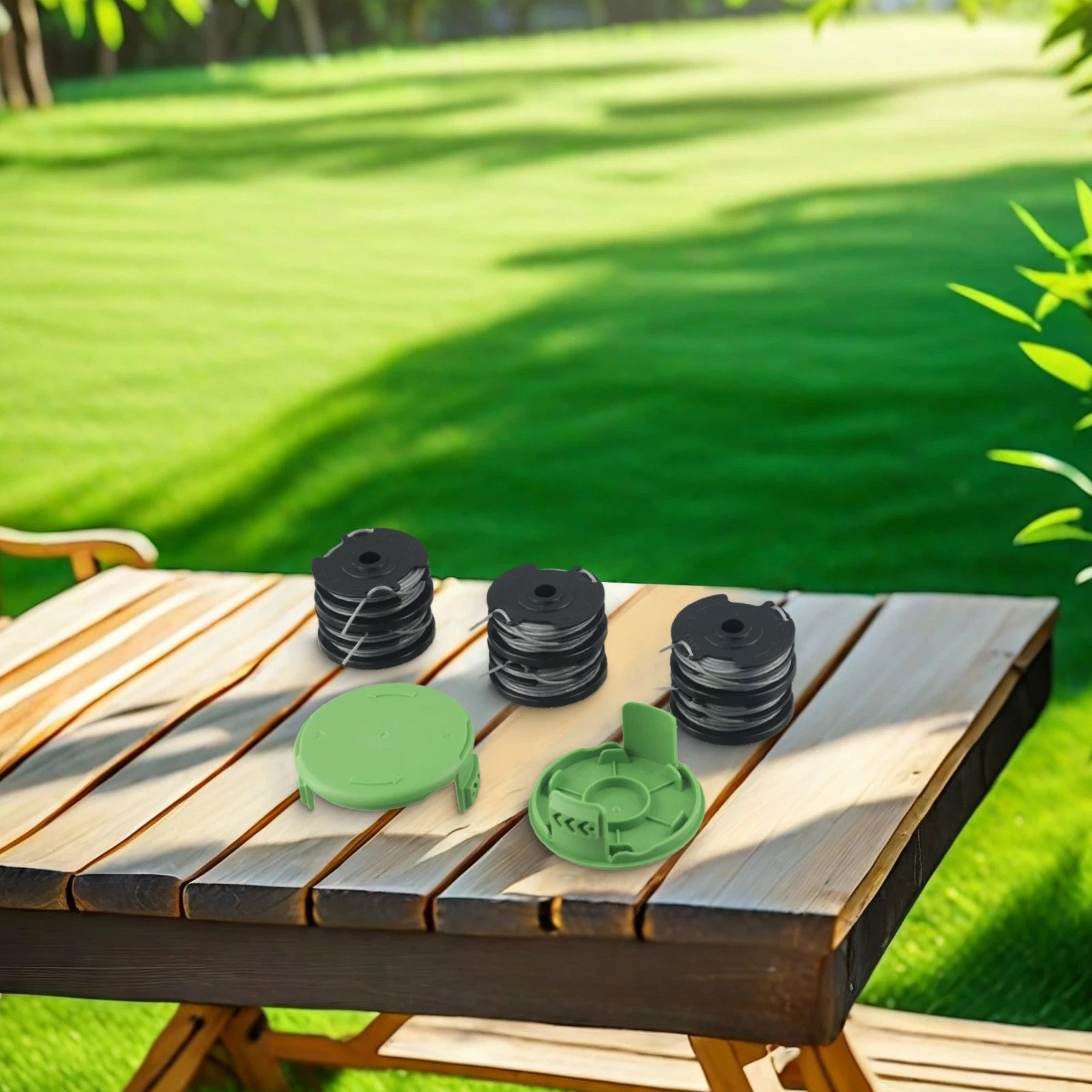 6X Double Line Spool for Greenworks G40LT (2015–2023) 29187