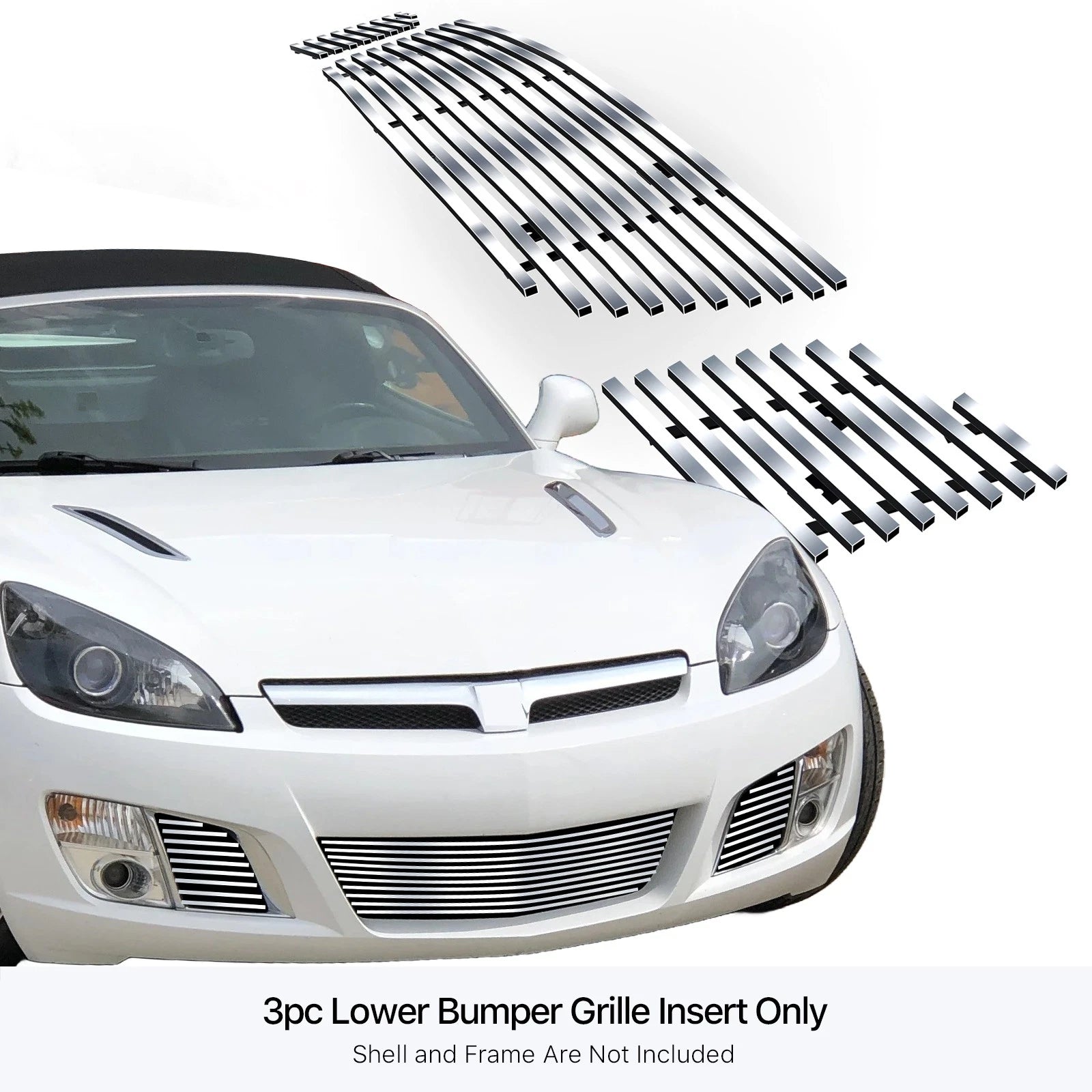 Chrome Billet Grill Insert for Saturn Sky Red Line (2007-2009)