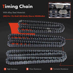 Timing Chain Kit for Chevy Equinox Malibu Traverse (2008-2017)