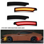 Set of 4 LED Side Marker Lights for Ford Mustang (2024–2025) EXV
