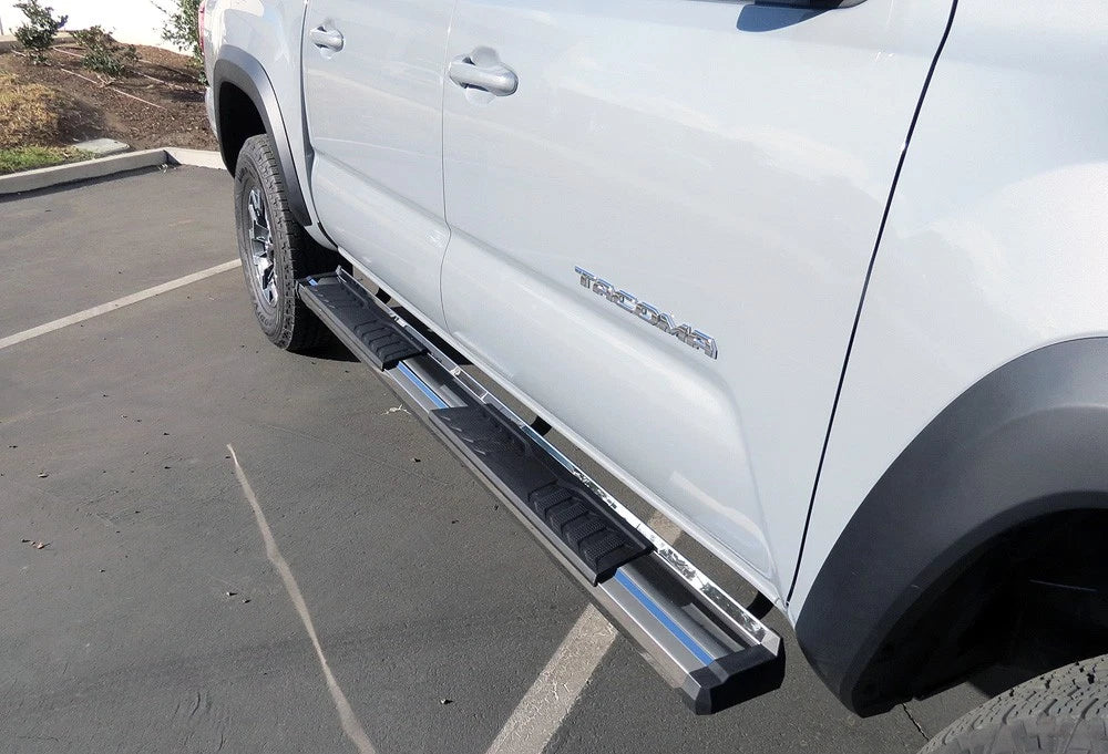 Chrome Running Boards for Toyota Tacoma (2005-2023)