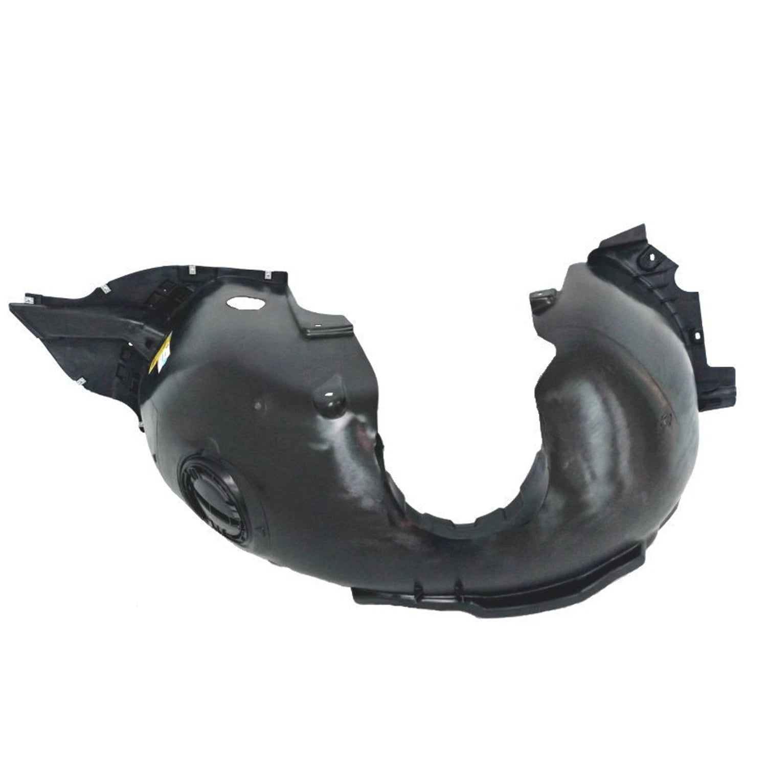 Replacement Polypropylene Driver Side Front Fender Liner w/o Fog Lamps