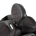Driver Rider Backrest for Harley Touring Electra Road Glide (2009–2023) Black