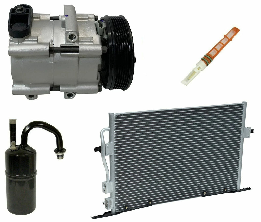 AC Compressor Kit With Condenser for Ford Contour 3.0L (1999–2000)