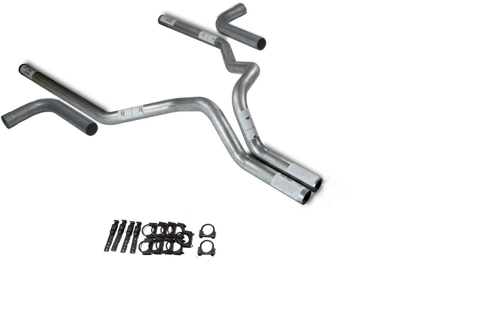 3" Dual Exhaust Kit for Chevy GMC 1500 (2007-2014) Side Exit