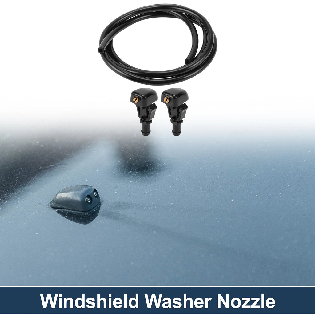 Set of 1 Windshield Washer Nozzle with Fluid Hose for Ford Crown (1994–2004)