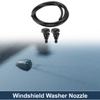 Set of 1 Windshield Washer Nozzle with Fluid Hose for Ford Crown (1994–2004)
