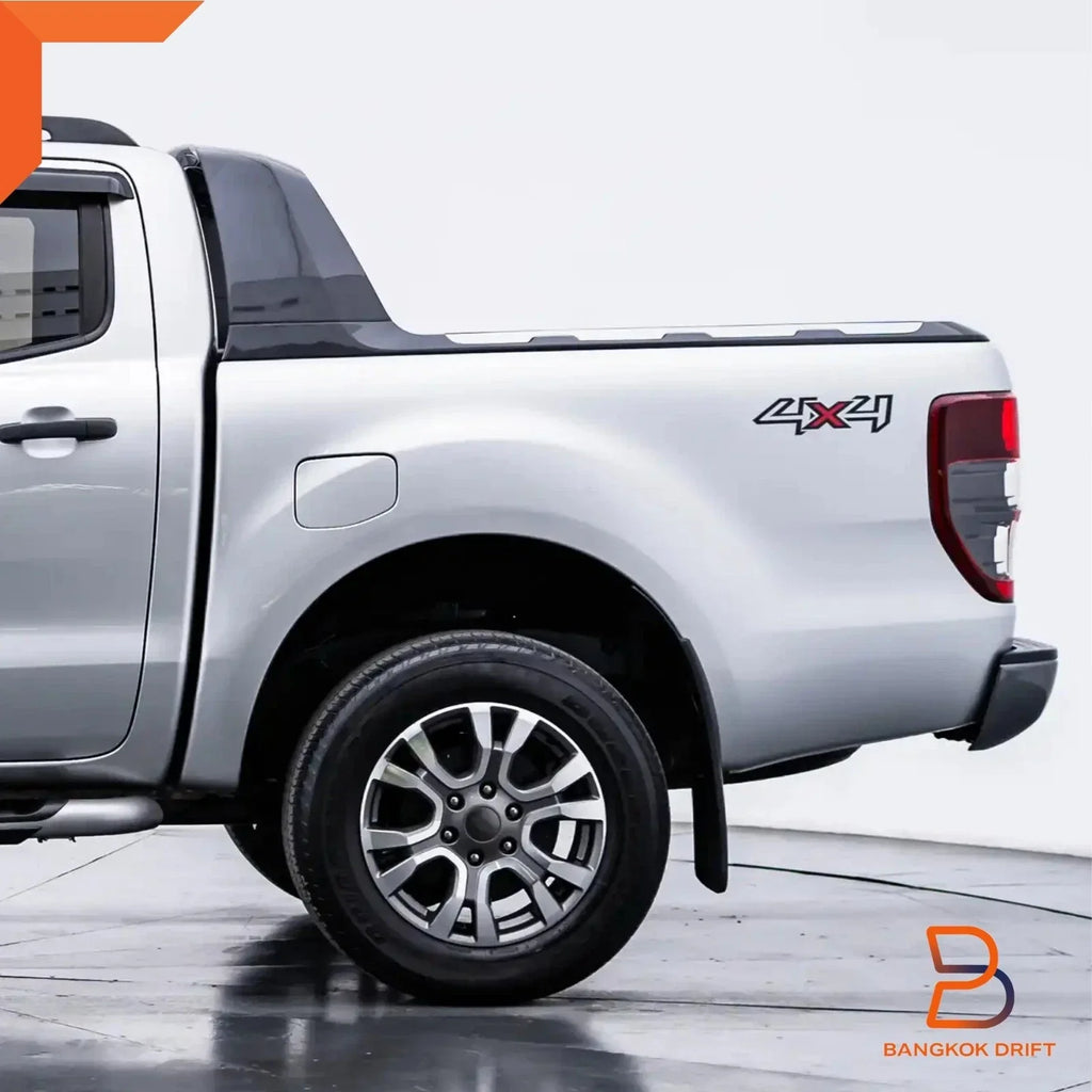 Silver 4x4 Side Rear Decal Sticker for Ford Ranger (1998-2015)