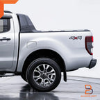 Silver 4x4 Side Rear Decal Sticker for Ford Ranger (1998-2015)