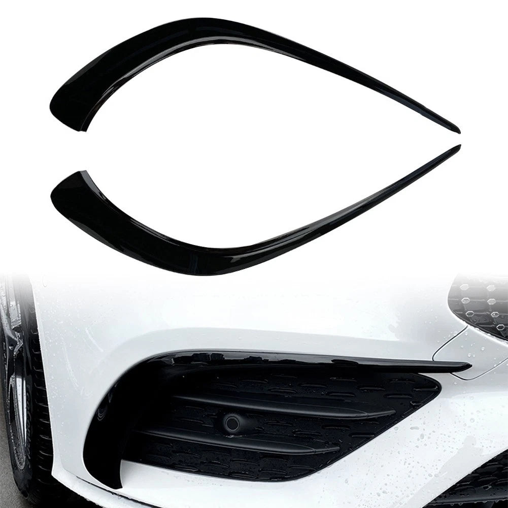 Front Bumper Lip Splitter Spoiler Trim for Mercedes Benz CLA C118 (2020–2023)