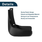 Set of 4 Mud Flaps Splash Guards for Volkswagen Golf 7 (2014–2017)
