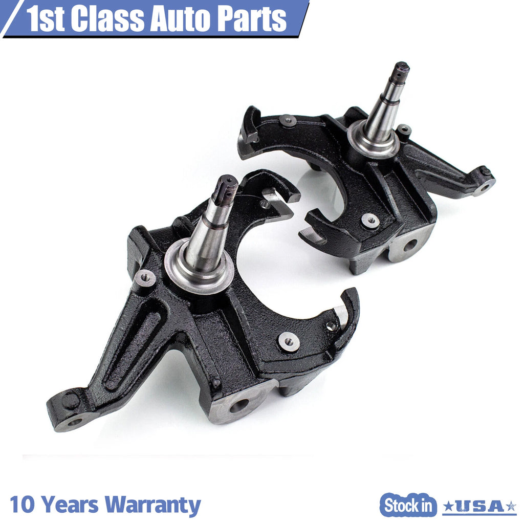 2X 2.5" Front Drop Spindles Lowering Kit for Chevy C10 (1973-1987)