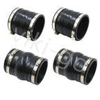 Set of 2 Upper & 2 Lower Exhaust Hose Bellows for Volvo Penta (3852696, 3863450)