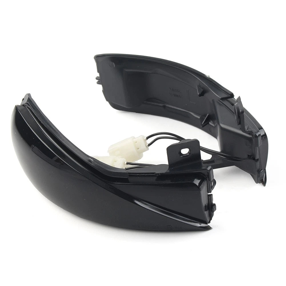 Side Mirror Turn Signal Light for Mazda 3 BL (2008–2014) Smoked Black Pair