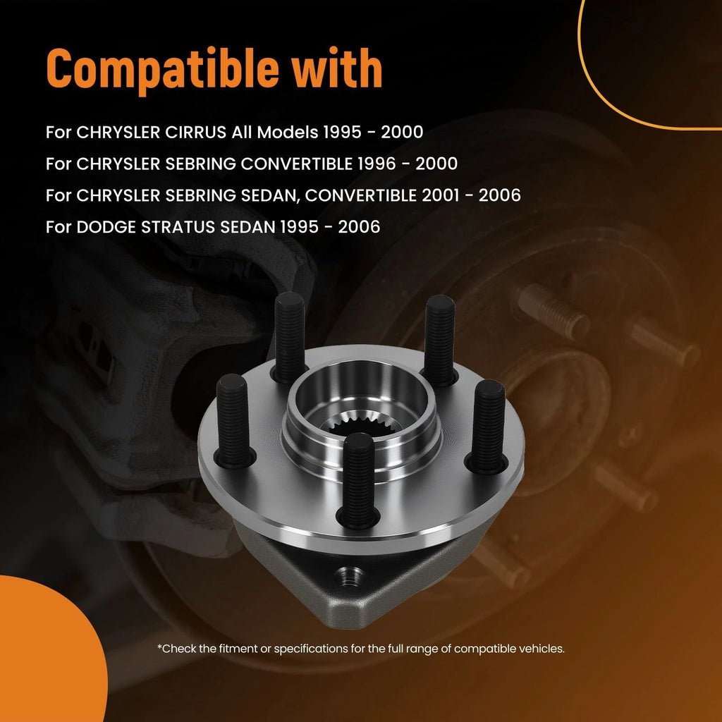 Front Wheel Hub Bearing Assembly 513138 for Chrysler Cirrus Sebring (1995–2006)