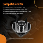 Front Wheel Hub Bearing Assembly 513138 for Chrysler Cirrus Sebring (1995–2006)