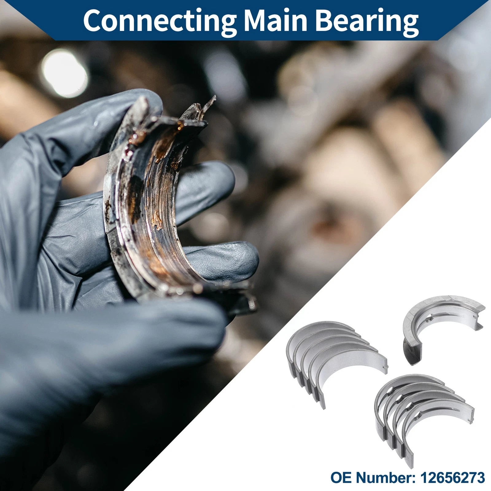 Main Bearing Set No.12656273 for Chevrolet Malibu (2013–2015)