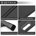 Retractable Cargo Cover for Hyundai Santa Fe Sport 2015-2018 Black Fiber