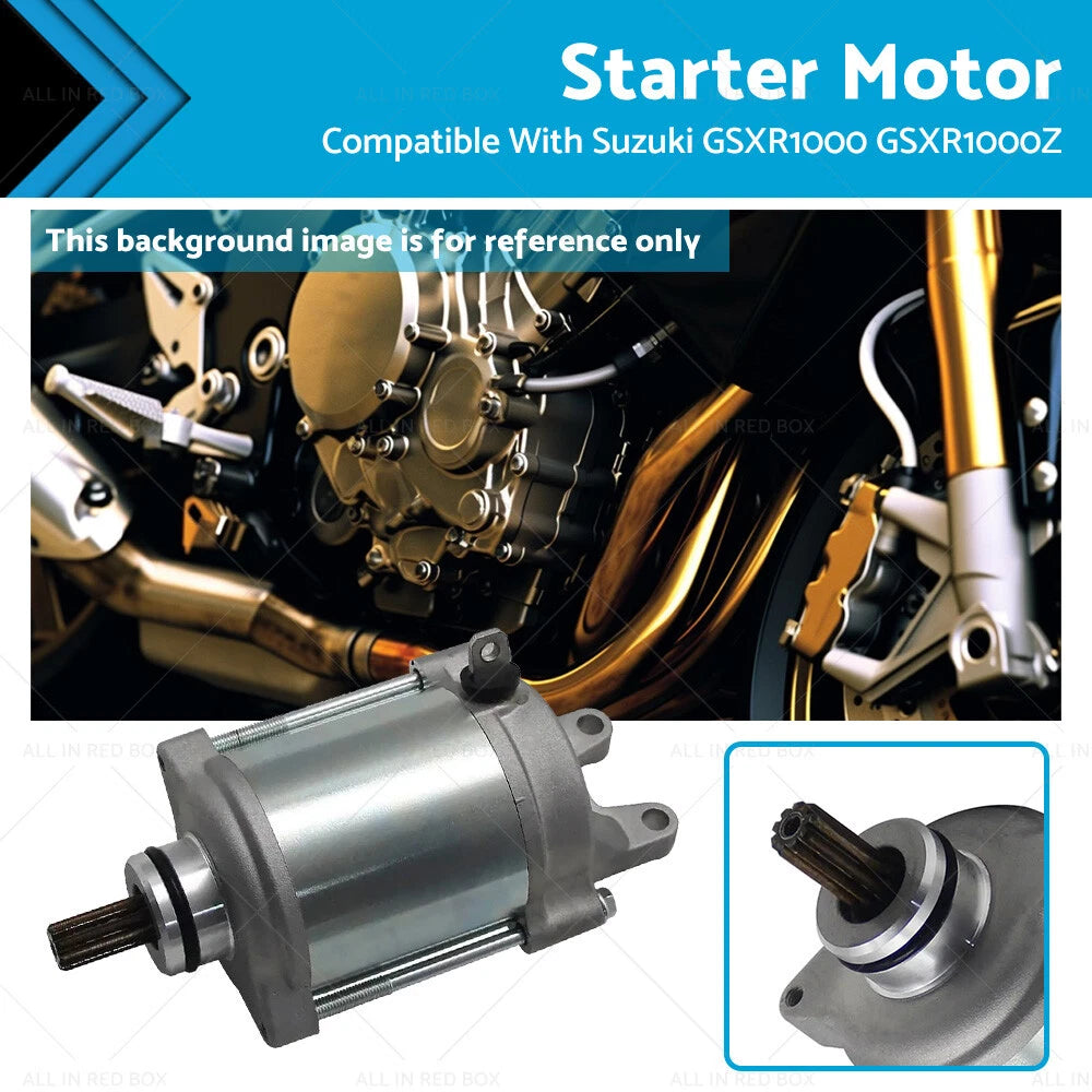 Starter for Suzuki GSXR1000 (2001–2008) GSXR1000Z Limited 2003 Replica 04