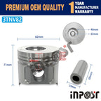 Overhaul Rebuild Kit 3TNV82A for Yanmar New Holland E20.2SR E35SR E30SR