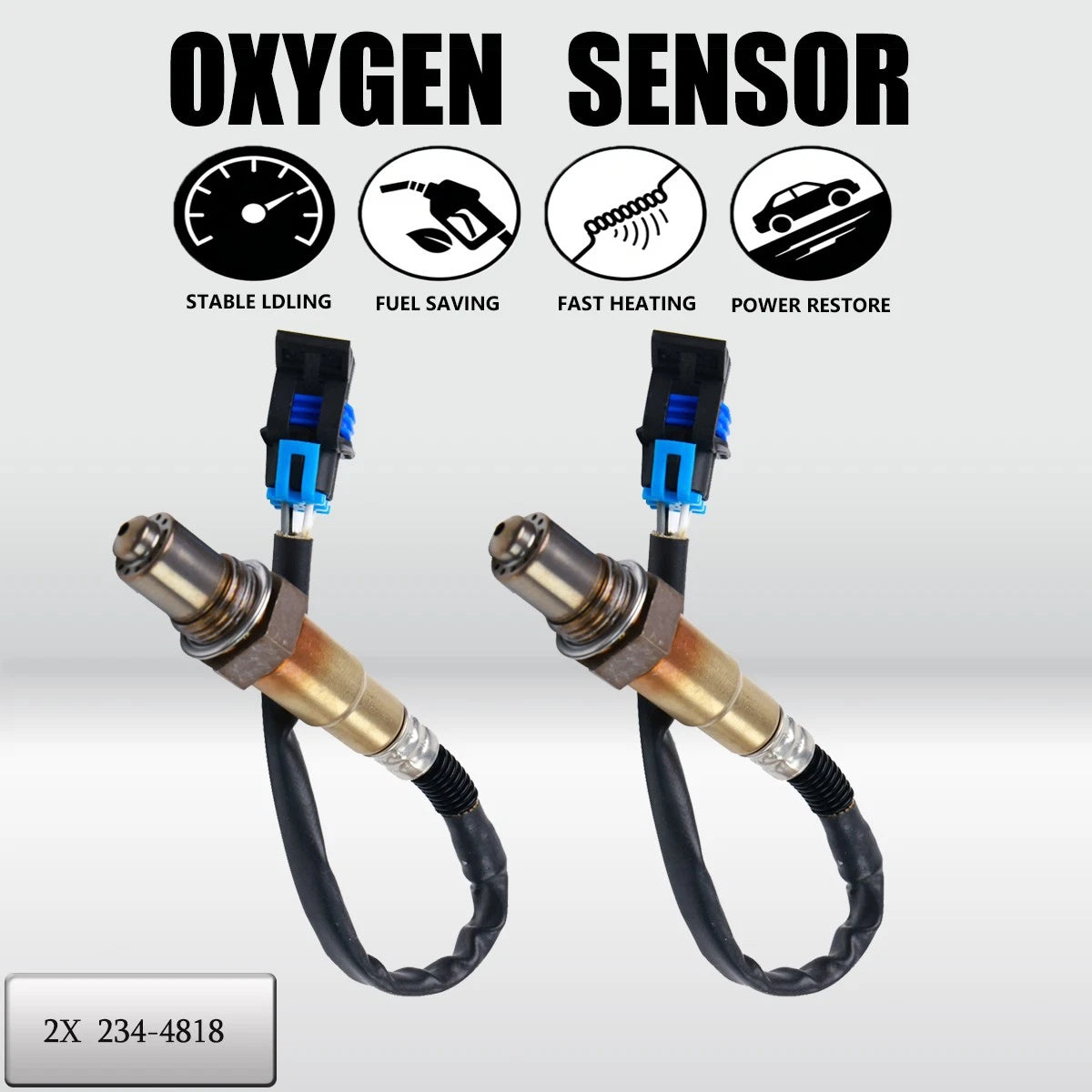 2 Oxygen O2 Sensors for GMC Cadillac Chevy Impala (2014–2019) 250-24773