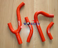 Yellow Silicone Radiator Hose for KTM 250/300/380 SX/EXC/MXC (1998-2003)