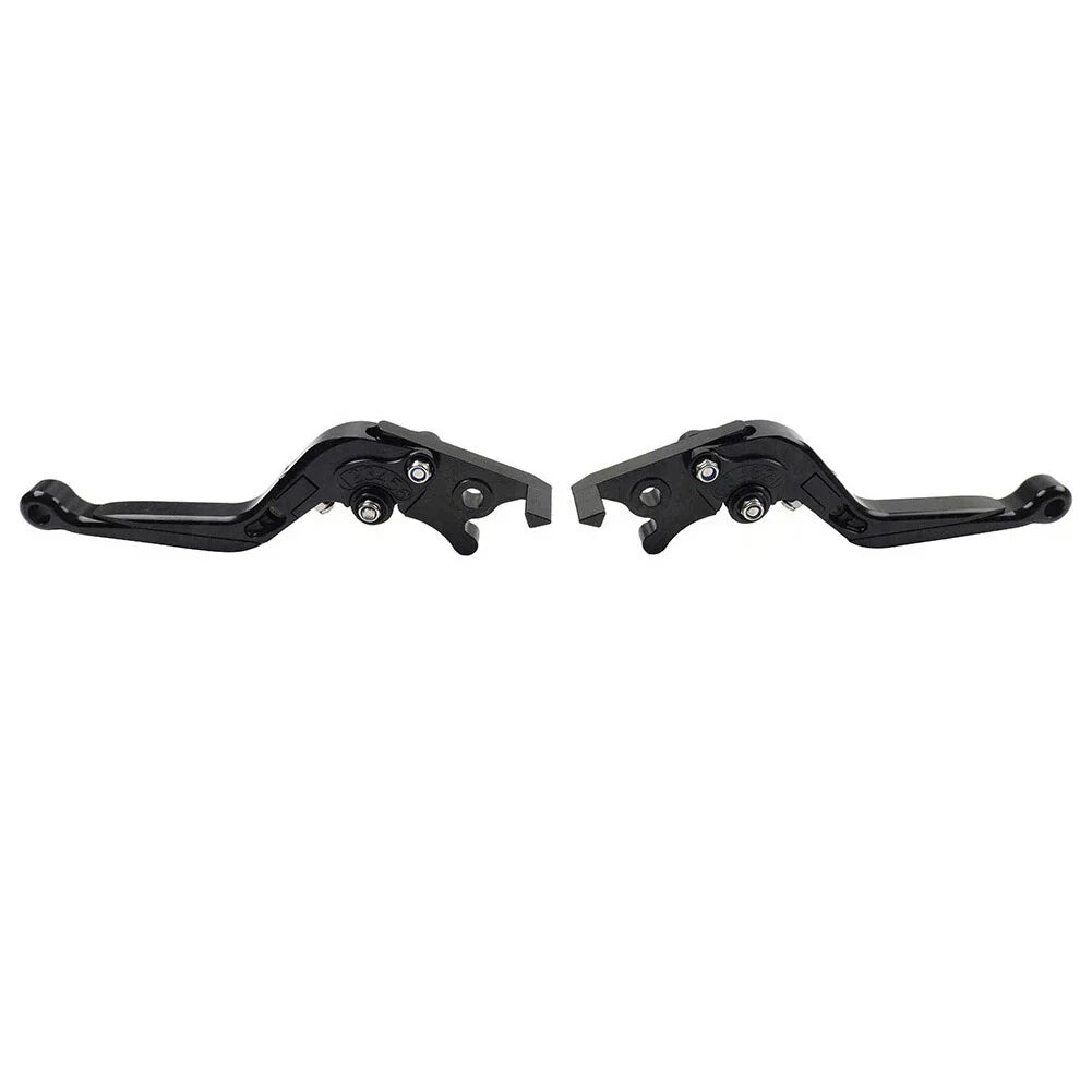CNC Extendable Brake Clutch Levers for Yamaha YZF R1 (2009-2014) Black