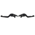 CNC Extendable Brake Clutch Levers for Yamaha YZF R1 (2009-2014) Black