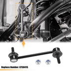 2pcs Front Stabilizer Sway Bar End Links for Ford Fusion (2011–2012) No.K750415