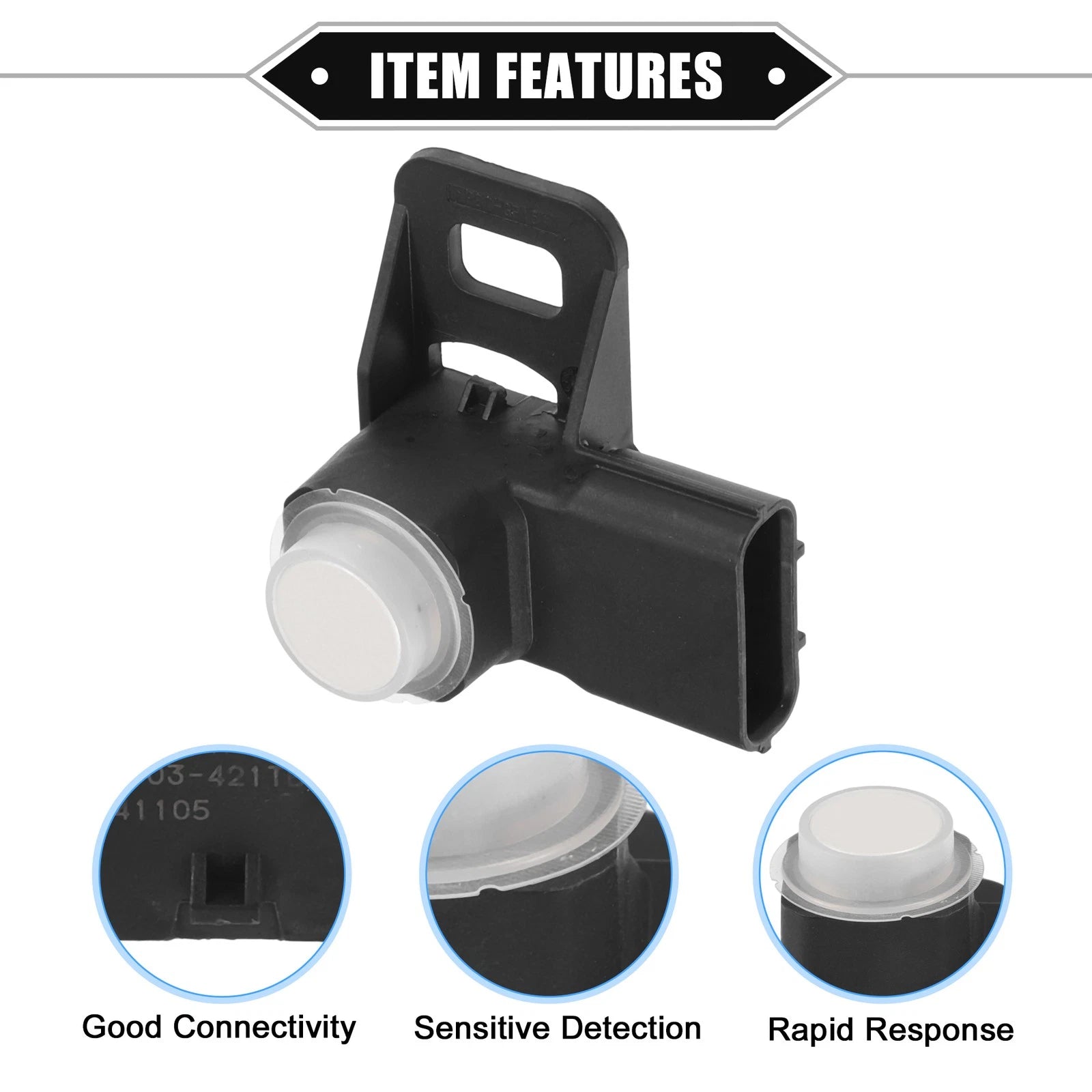 PDC Reverse Parking Assist Sensor for Honda Civic Jazz HR-V (2016–2021) 655692295076