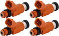 Set of 4 Fuel Injectors for Suzuki DF90 DF100 DF115 DF140 Yamaha F115 (1990–2023)