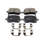 DuraGo Front Rotors & TRW Pro Ceramic Disc Brake Pads Kit for Chevy Malibu (2005–2006)
