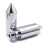 Chrome Spike Frame Slider Guard Crash Protector Pad for Yamaha YZF R6 (2006–2007)
