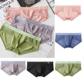 Men's Ice Silk Shorts Briefs Underwear with Bulge Pouch - Breathable