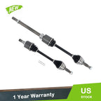 Set of 2 CV Axle Shafts for Nissan Rogue (2008–2013)