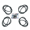 4 x Rubber Seal Weatherstrip on Body Frame for Honda Civic Sedan (2006–2011)