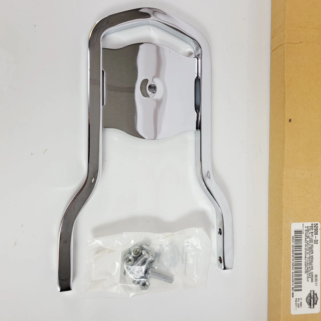 Sissy Bar Medallion Chrome for Harley Davidson Sportster (2004–2022)
