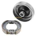 Rear Brake Drum Hub & Shoe for Yamaha Big Bear 400, Kodiak 400 (2000–2004)